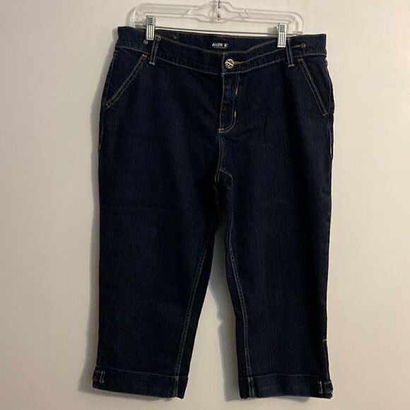 Allen B by Allen Schwartz capri jeans, size 16 - Picture 1 of 4
